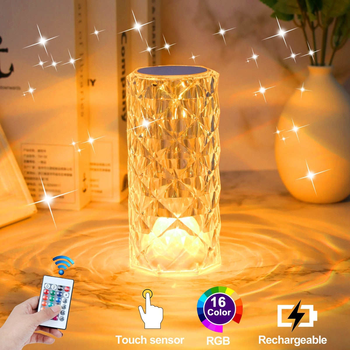 Crystal Style Lamp